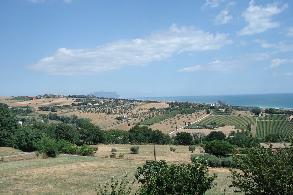 Vista mare del centro di Civitanova Marche